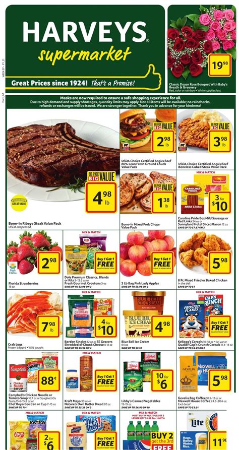 harveys weekly ad